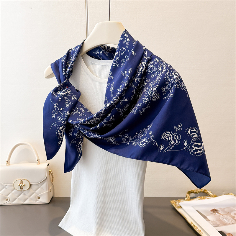 Luxury Vintage 90X90cm Square  - огляд і ціна Face Scarf Mask