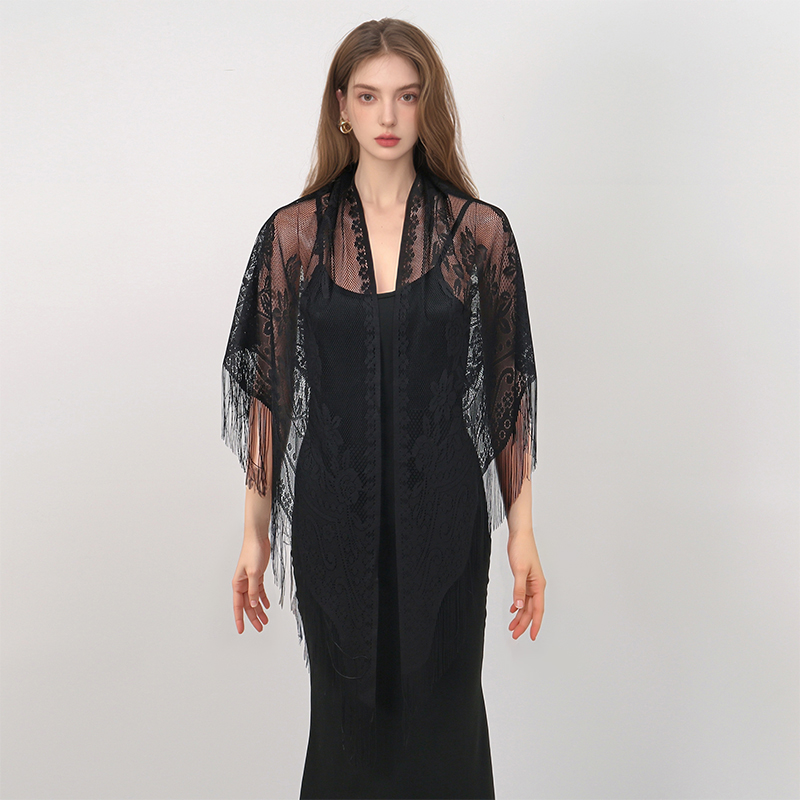 New Embroidery Lace Scarf Shaw - огляд і ціна Stole Wedding Shawl