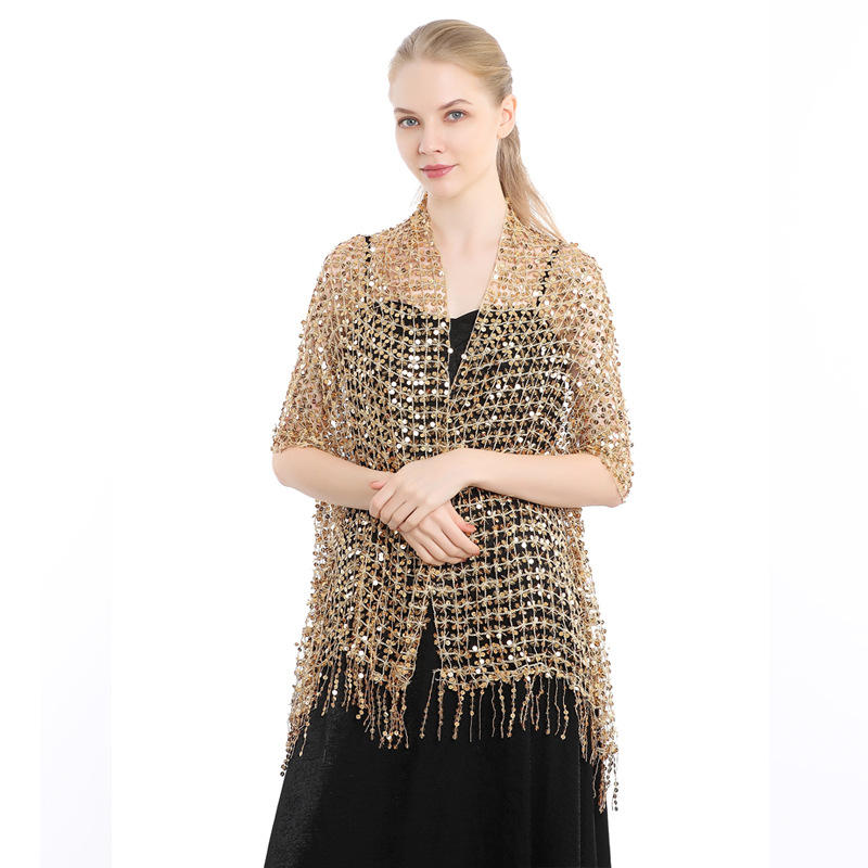 European and American Sequins  - огляд і ціна Stole Wedding Shawl