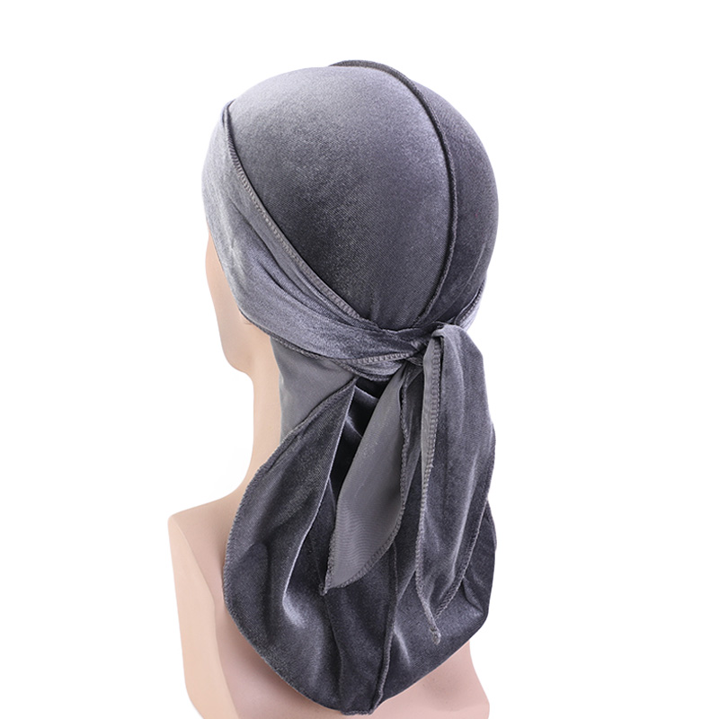 Unisex Men Women Velvet Durags - огляд і ціна Bandana Doo Rag