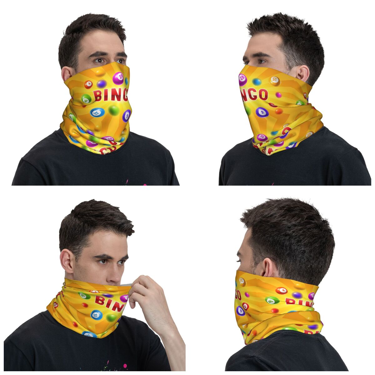 Custom Hot Game Bingo Bandana  - огляд і ціна Neck Warmer Tube