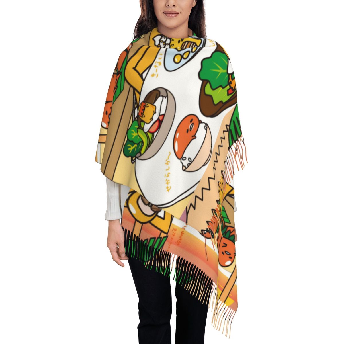 Women's Scarf with Tassel Gude - огляд і ціна Pashmina Wrap Large
