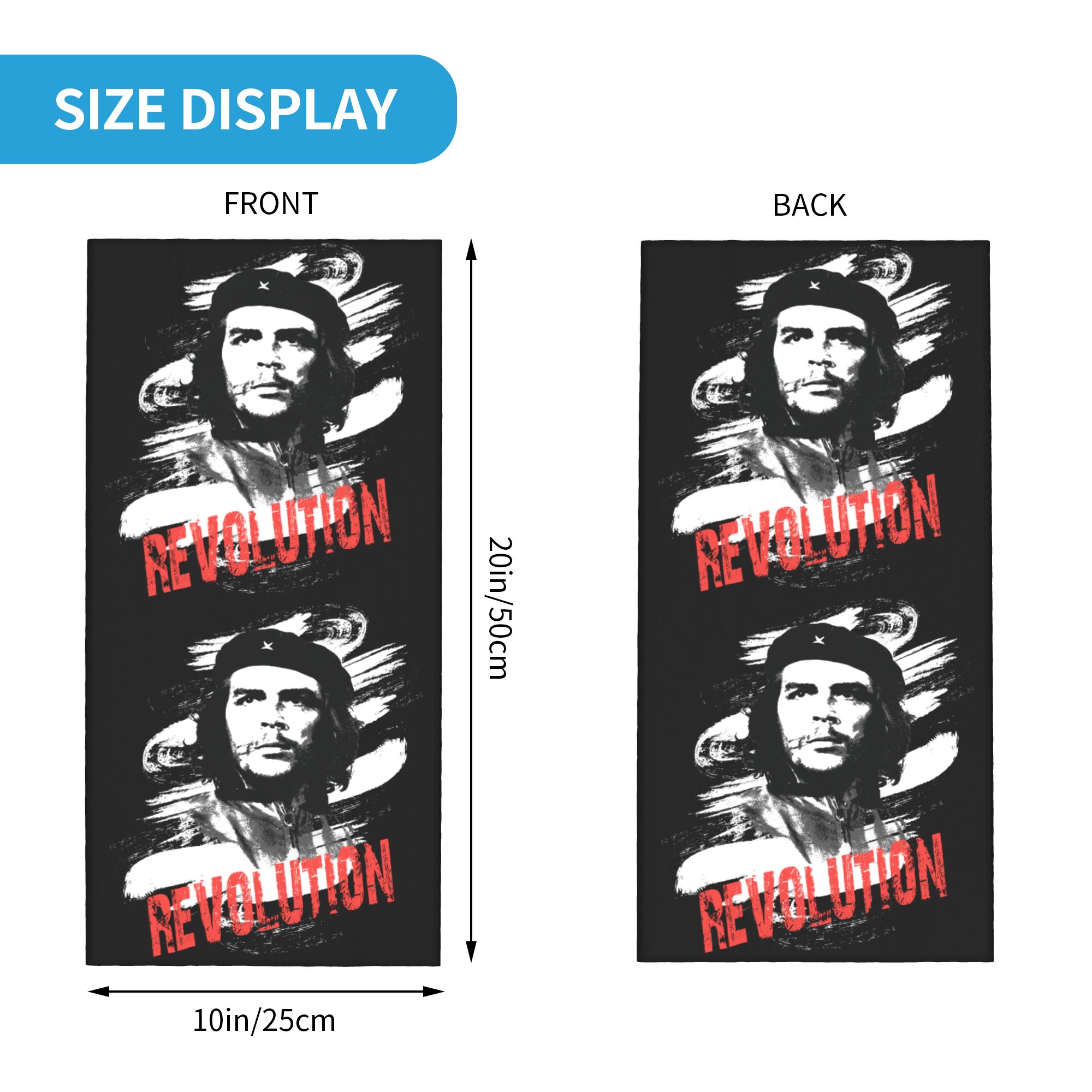 Custom Che Guevara Revolution  - огляд і ціна Neck Warmer Tube