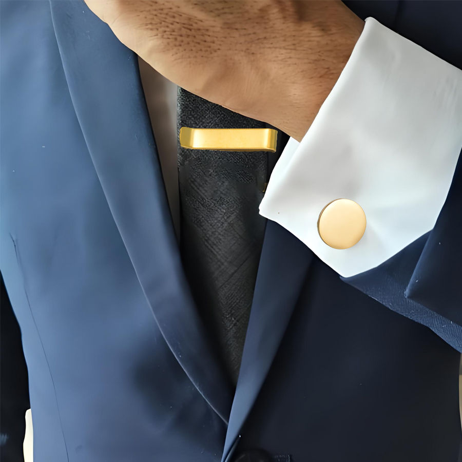 Freeteeme New Fashion Cufflink - огляд і ціна Tie Bar Set Gift