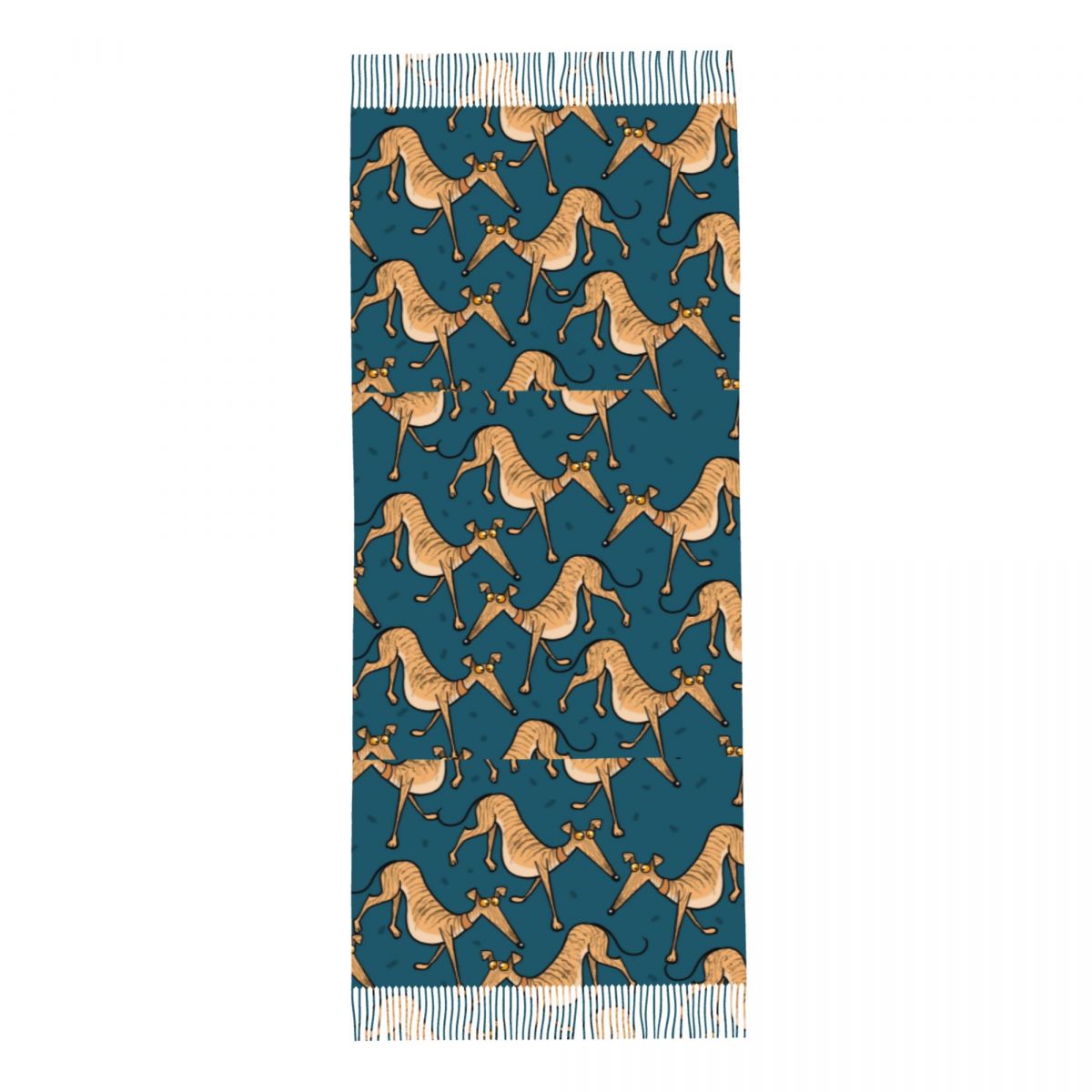 Greyhound Whippet Lurcher Dog  - огляд і ціна Pashmina Wrap Large