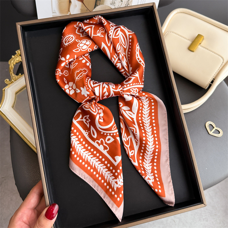 1Pc cashew print fashion silk  - огляд і ціна Scarf Silk Square
