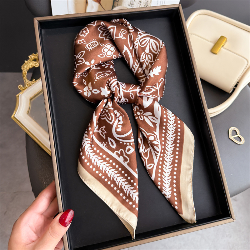 1Pc cashew print fashion silk  - огляд і ціна Scarf Silk Square