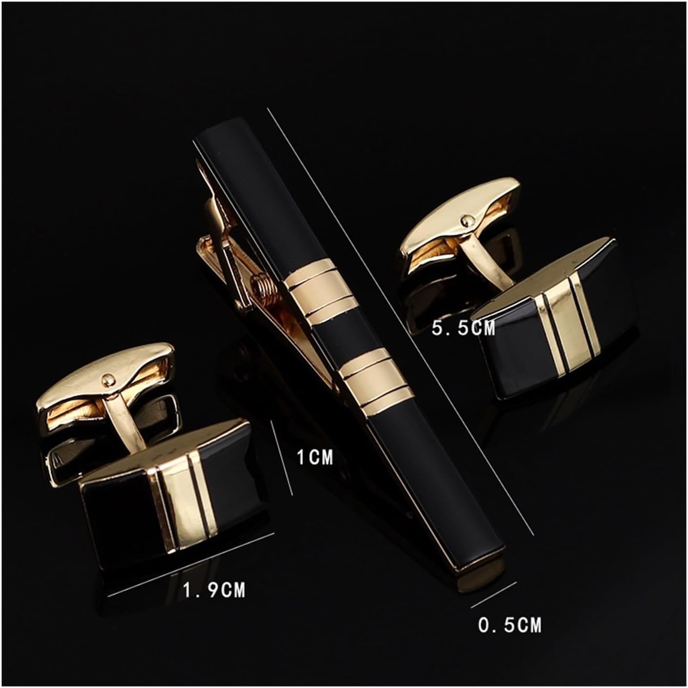 2 Sets,Mens Ties Clip Cufflink - огляд і ціна Tie Bar Set Gift