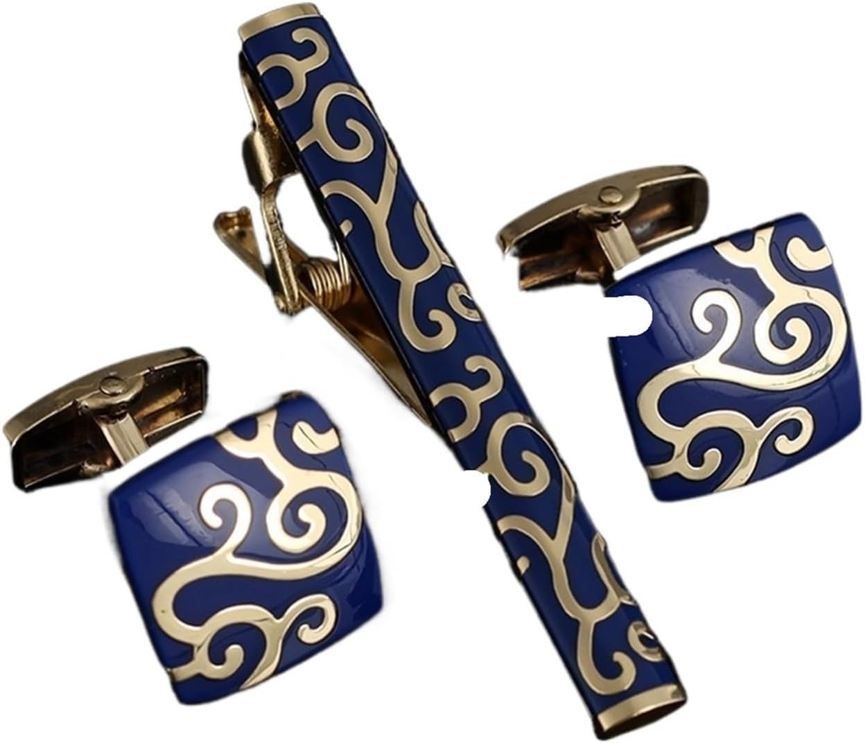 2 Sets,Mens Ties Clip Cufflink - огляд і ціна Tie Bar Set Gift