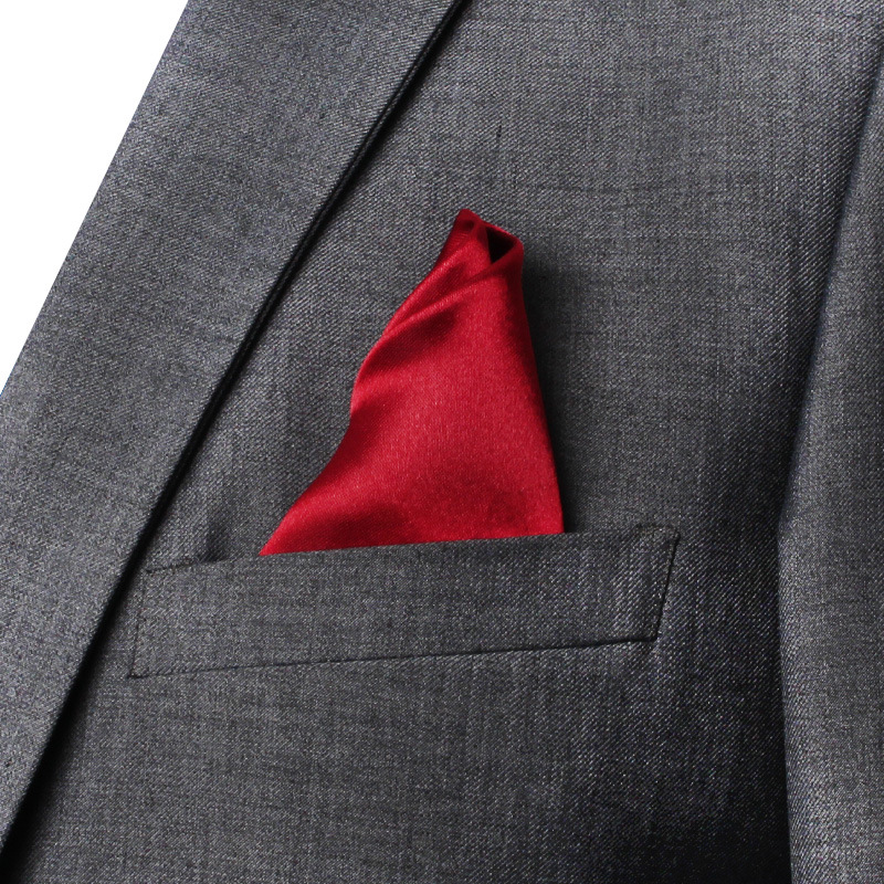 Satin Handkerchief For Men Can - огляд і ціна Pocket Square Set