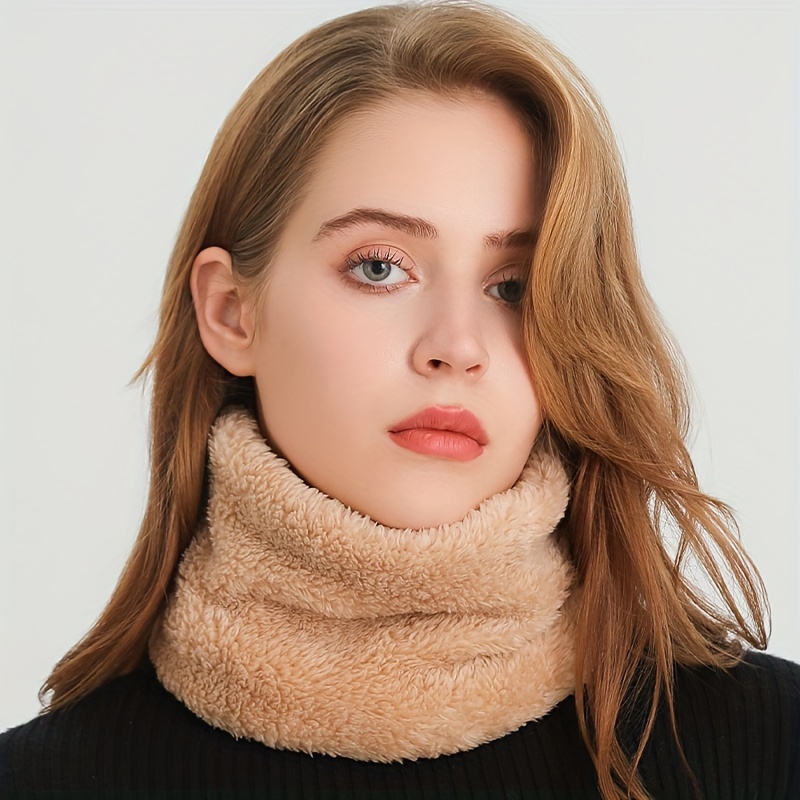 Windproof Plush Infinity Scarf - огляд і ціна Infinity Scarf Knit