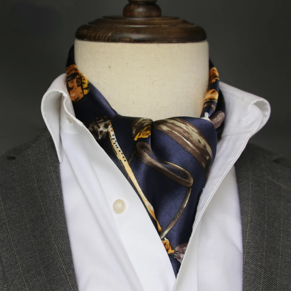 British Men's Silk Scarf Small - огляд і ціна Bandana Cotton