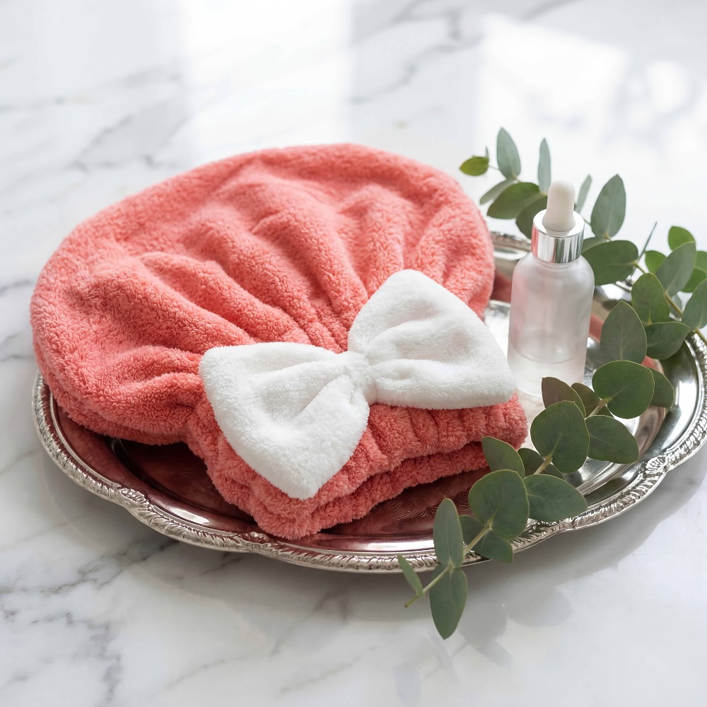 Microfiber Hair Drying Cap, Qu - огляд і ціна Head Wrap Turban
