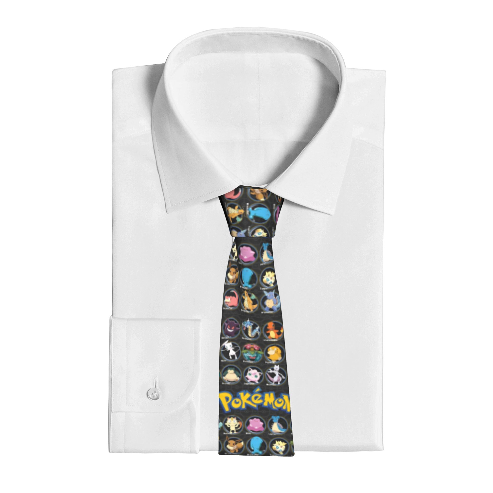Cartoon Pokemon Characters Nec - огляд і ціна Skinny Tie Men