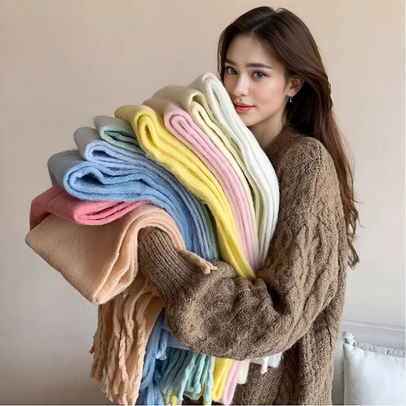 Winter Scarf for Women Cashmer - огляд і ціна Woven Scarf Blanket