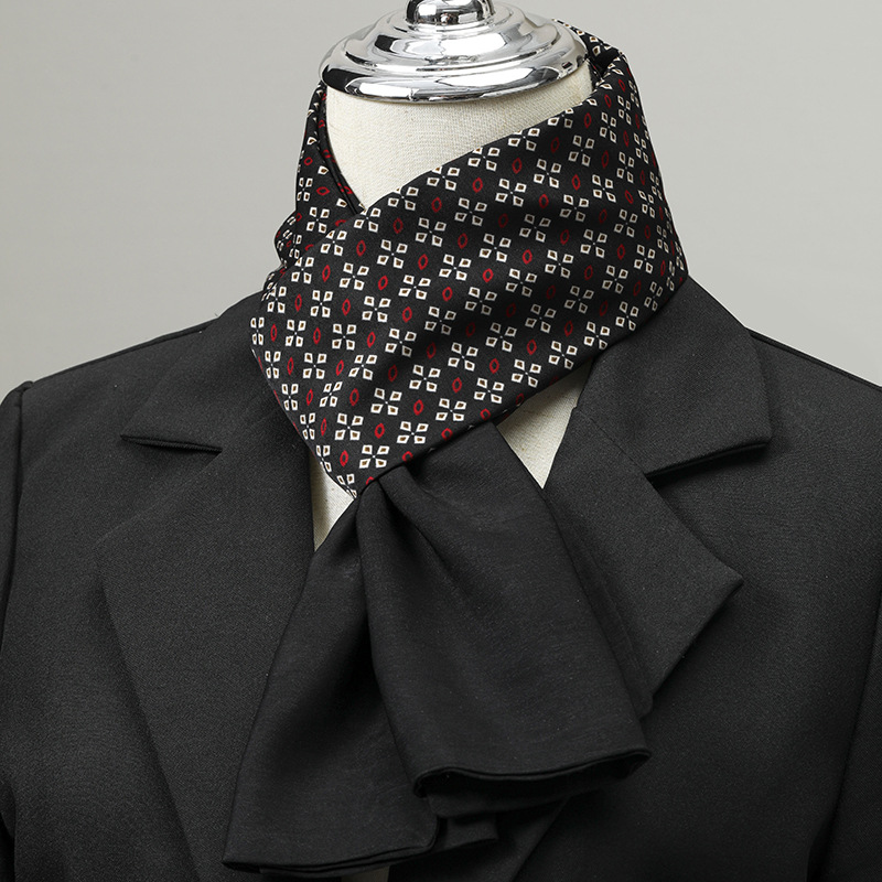 Men's Scarf Imitation Silk Nec - огляд і ціна Scarf Silk Square
