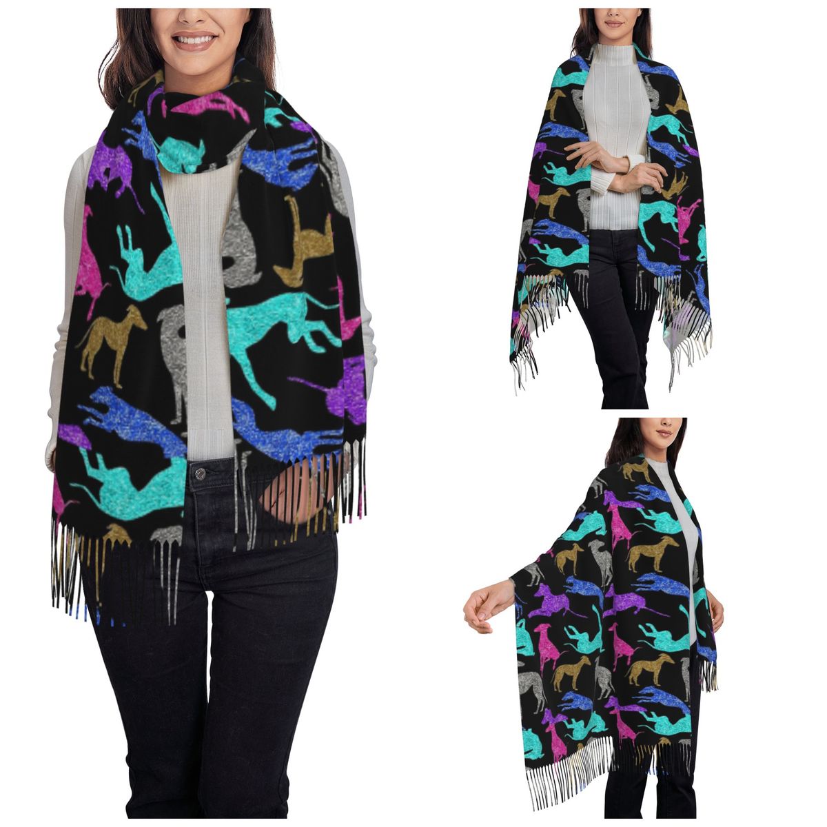 Greyt Greyhound Combo Scarf Wa - огляд і ціна Pashmina Wrap Large