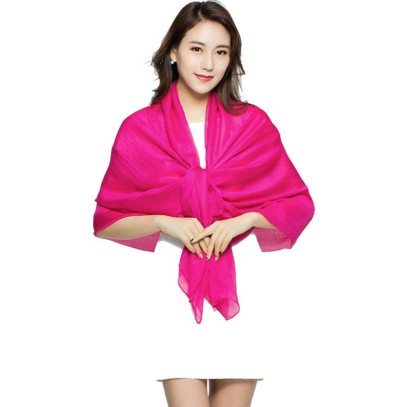 Long Scarf Summer Wrap Scarf L - огляд і ціна Silk Neck Scarf