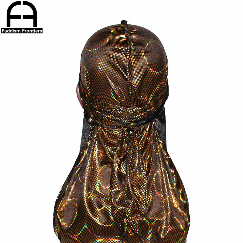New Men's Colorful Sparkly Sil - огляд і ціна Bandana Doo Rag