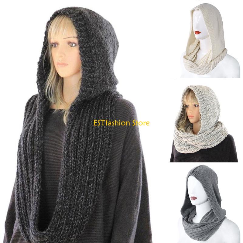 Y5GC Women Rib Knit for Infini - огляд і ціна Infinity Scarf Knit