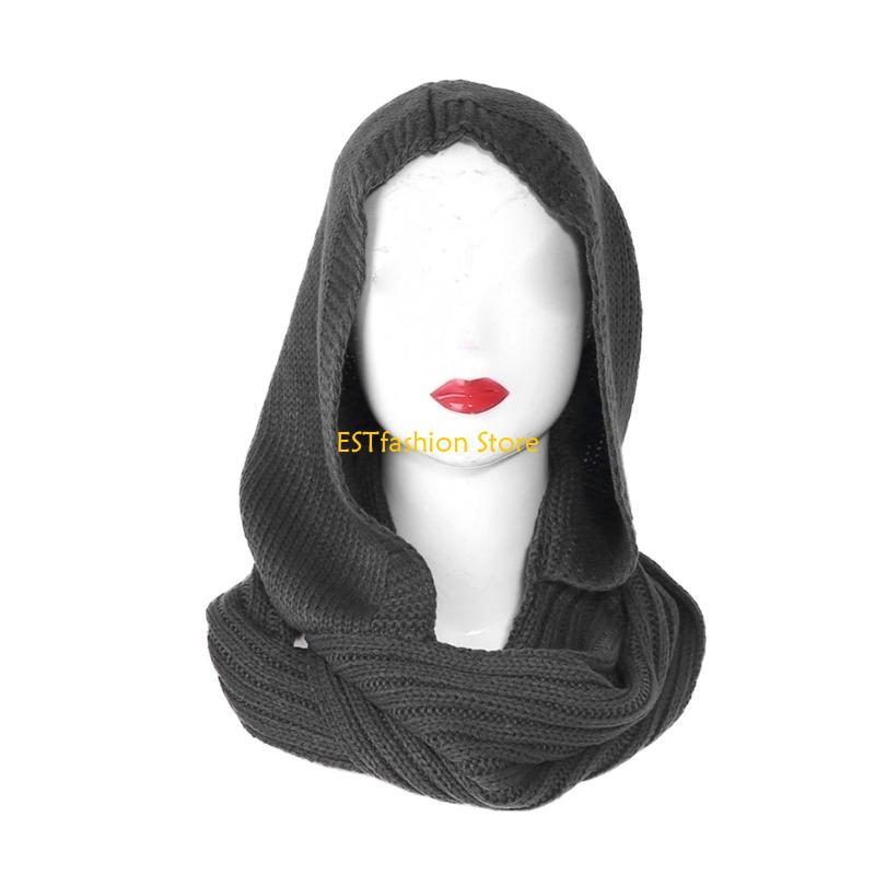 Y5GC Women Rib Knit for Infini - огляд і ціна Infinity Scarf Knit