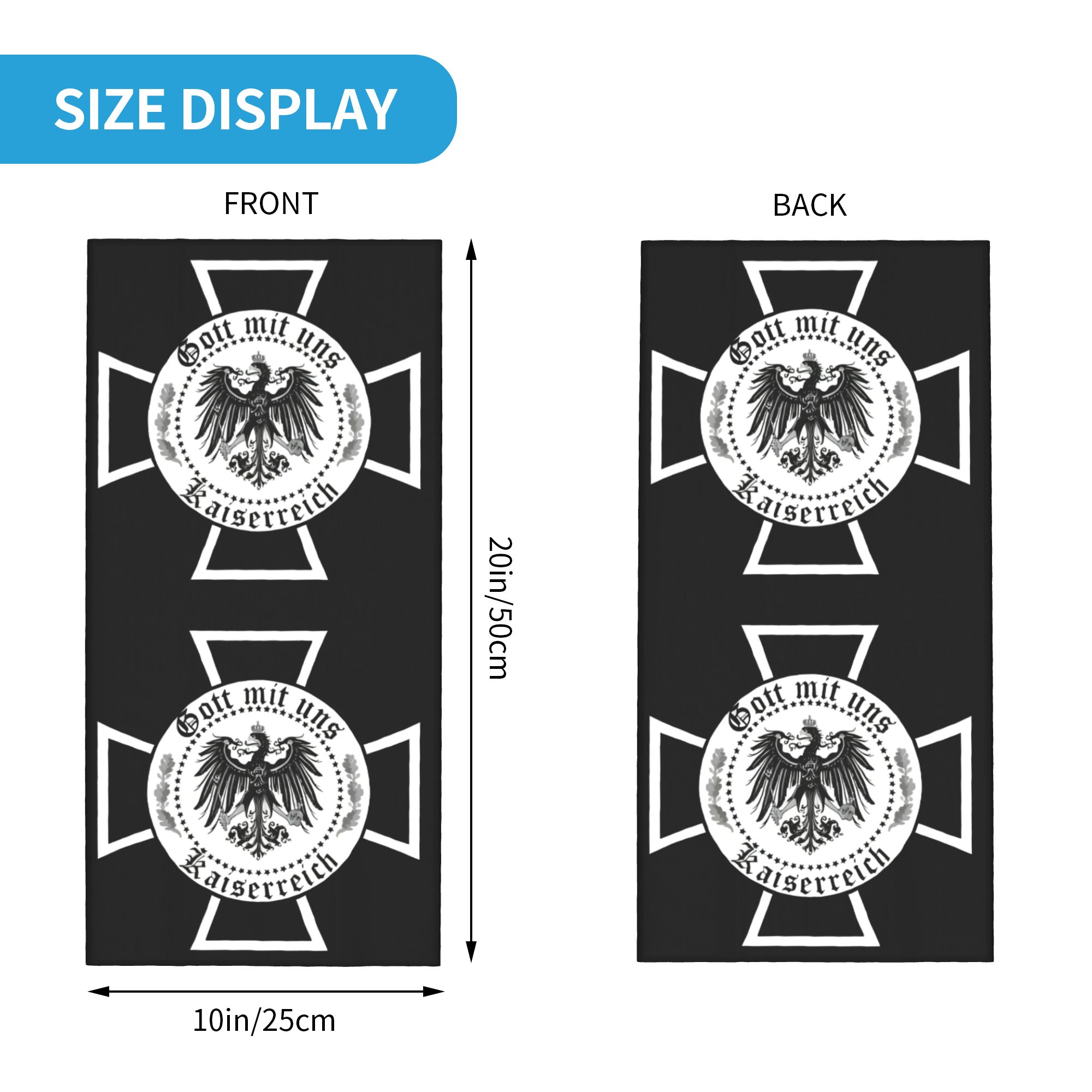 Custom German Empire Eagle Cro - огляд і ціна Neck Warmer Tube