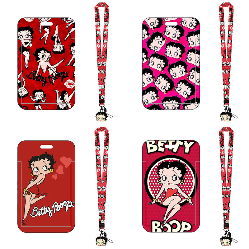 Betty Boop series anime bus ca - огляд і ціна Lanyard Badge Holder