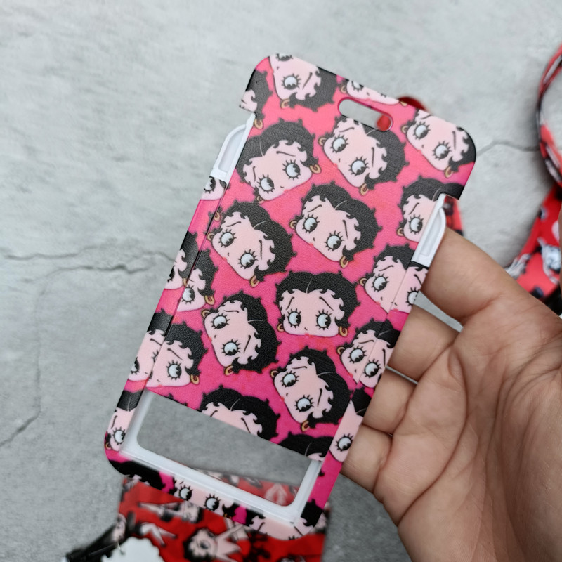 Betty Boop series anime bus ca - огляд і ціна Lanyard Badge Holder