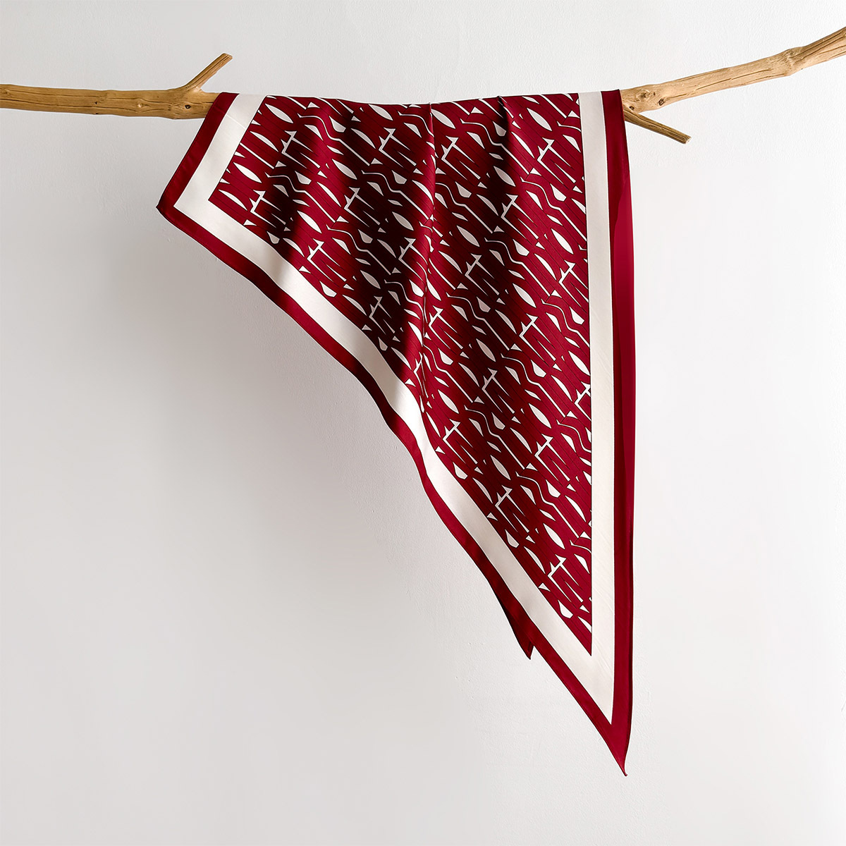 Spring Printed Square Scarf Fo - огляд і ціна Scarf Silk Square