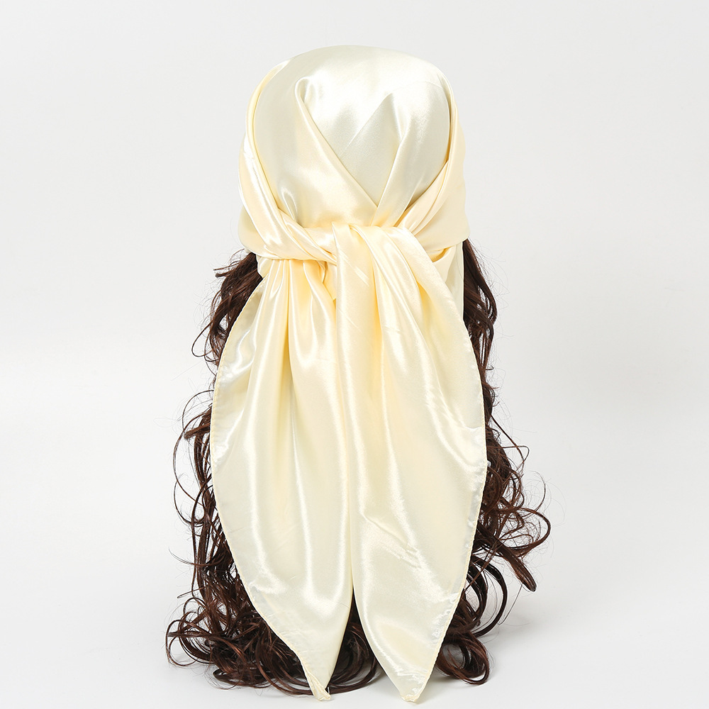 90cm Solid Colors Neckerchief  - огляд і ціна Scarf Silk Square